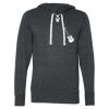 Unisex Jersey Sport Lace Hooded Pullover Thumbnail