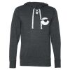 Unisex Jersey Sport Lace Hooded Pullover Thumbnail