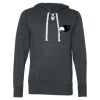 Unisex Jersey Sport Lace Hooded Pullover Thumbnail