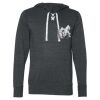 Unisex Jersey Sport Lace Hooded Pullover Thumbnail