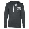 Unisex Jersey Sport Lace Hooded Pullover Thumbnail