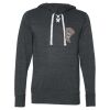 Unisex Jersey Sport Lace Hooded Pullover Thumbnail