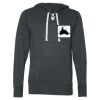 Unisex Jersey Sport Lace Hooded Pullover Thumbnail