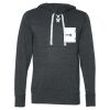 Unisex Jersey Sport Lace Hooded Pullover Thumbnail