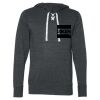 Unisex Jersey Sport Lace Hooded Pullover Thumbnail