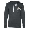 Unisex Jersey Sport Lace Hooded Pullover Thumbnail