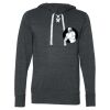 Unisex Jersey Sport Lace Hooded Pullover Thumbnail