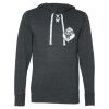 Unisex Jersey Sport Lace Hooded Pullover Thumbnail