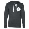Unisex Jersey Sport Lace Hooded Pullover Thumbnail
