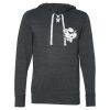 Unisex Jersey Sport Lace Hooded Pullover Thumbnail