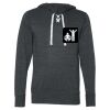 Unisex Jersey Sport Lace Hooded Pullover Thumbnail
