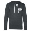 Unisex Jersey Sport Lace Hooded Pullover Thumbnail