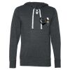 Unisex Jersey Sport Lace Hooded Pullover Thumbnail