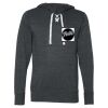 Unisex Jersey Sport Lace Hooded Pullover Thumbnail