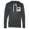 Unisex Jersey Sport Lace Hooded Pullover Thumbnail