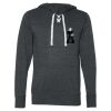 Unisex Jersey Sport Lace Hooded Pullover Thumbnail