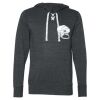 Unisex Jersey Sport Lace Hooded Pullover Thumbnail