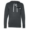 Unisex Jersey Sport Lace Hooded Pullover Thumbnail