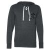 Unisex Jersey Sport Lace Hooded Pullover Thumbnail