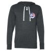 Unisex Jersey Sport Lace Hooded Pullover Thumbnail