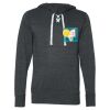 Unisex Jersey Sport Lace Hooded Pullover Thumbnail