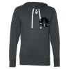Unisex Jersey Sport Lace Hooded Pullover Thumbnail