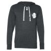 Unisex Jersey Sport Lace Hooded Pullover Thumbnail
