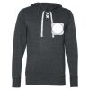 Unisex Jersey Sport Lace Hooded Pullover Thumbnail