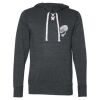 Unisex Jersey Sport Lace Hooded Pullover Thumbnail