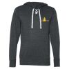 Unisex Jersey Sport Lace Hooded Pullover Thumbnail