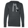 Unisex Jersey Sport Lace Hooded Pullover Thumbnail