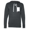 Unisex Jersey Sport Lace Hooded Pullover Thumbnail