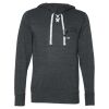 Unisex Jersey Sport Lace Hooded Pullover Thumbnail