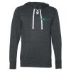 Unisex Jersey Sport Lace Hooded Pullover Thumbnail