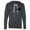 Unisex Jersey Sport Lace Hooded Pullover Thumbnail