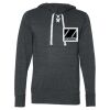Unisex Jersey Sport Lace Hooded Pullover Thumbnail