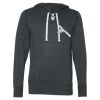 Unisex Jersey Sport Lace Hooded Pullover Thumbnail