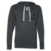 Unisex Jersey Sport Lace Hooded Pullover Thumbnail