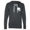 Unisex Jersey Sport Lace Hooded Pullover Thumbnail