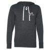 Unisex Jersey Sport Lace Hooded Pullover Thumbnail
