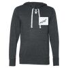 Unisex Jersey Sport Lace Hooded Pullover Thumbnail