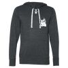 Unisex Jersey Sport Lace Hooded Pullover Thumbnail