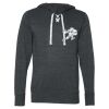 Unisex Jersey Sport Lace Hooded Pullover Thumbnail