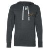 Unisex Jersey Sport Lace Hooded Pullover Thumbnail