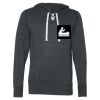 Unisex Jersey Sport Lace Hooded Pullover Thumbnail