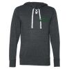 Unisex Jersey Sport Lace Hooded Pullover Thumbnail