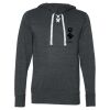 Unisex Jersey Sport Lace Hooded Pullover Thumbnail