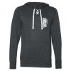 Unisex Jersey Sport Lace Hooded Pullover Thumbnail