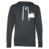 Unisex Jersey Sport Lace Hooded Pullover Thumbnail