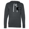 Unisex Jersey Sport Lace Hooded Pullover Thumbnail